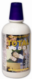 Total Toddy is in a base of 72 organic bio-electrical colloidal trace minerals essential for life 