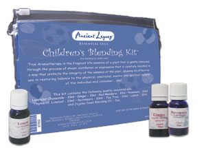 The Children's Blending Kit™ from Ancient Legacy™ contains some of the most safe and effective aromatherapy oils for your children.