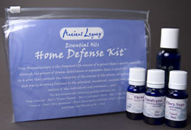 The Home Defense Kit™ from Ancient Legacy™ contains some of the most popular and effective aromatherapy oils available today.