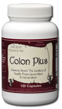 Colon Plus™ is an herbal combination to enhance colon health and support the body's natural ability to function on its own. It stimulates the muscular movement of the colon and over time strengthens the muscles around the large intestine, halts putrefaction and disinfects, soothes and helps protect the mucous membrane lining of your entire digestive tract.*