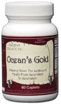 Ocean's Gold This blend supports a healthy thyroid, regular heartbeat, normal weight, mood stabilization and hormone levels.*