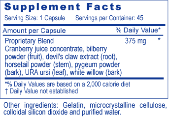 Super KB Supplement Facts