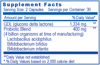 Ultimate Flora fx™ is a proprietary formula of Probiotics blended to support healthy digestive function which is imperative for ideal absorption and utilization of nutrients.